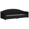 vidaXL Tagesbett Schwarz 80x200 cm Stoff