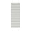 vidaXL Plissee Hellgrau 50x150 cm Stoffbreite 49,4 cm Polyester