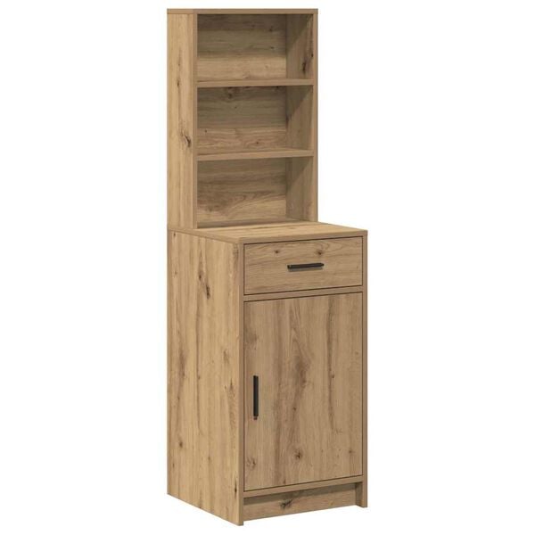 vidaXL Highboard Artisan-Eiche 40 x 40,5 x 135 cm Holzwerkstoff