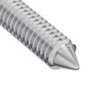 vidaXL Schraube 12 pcs Silber M6 x 100 mm Stahl
