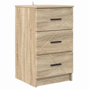 vidaXL Nachttisch Sonoma-Eiche 38 x 38 x 66 cm Holzwerkstoff