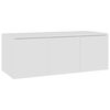 vidaXL TV-Schrank Wei&szlig; 80x34x30 cm Holzwerkstoff