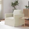 vidaXL Sofa Creme Gesamtabmessungen: 78 x 78 x 80 cm (B x T x H) Samt