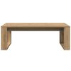 vidaXL Couchtisch Artisan-Eiche 102x50x35 cm Holzwerkstoff