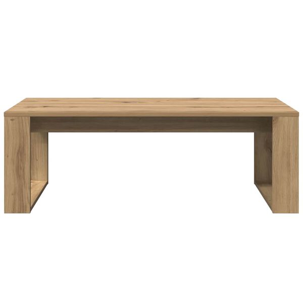 vidaXL Couchtisch Artisan-Eiche 102x50x35 cm Holzwerkstoff