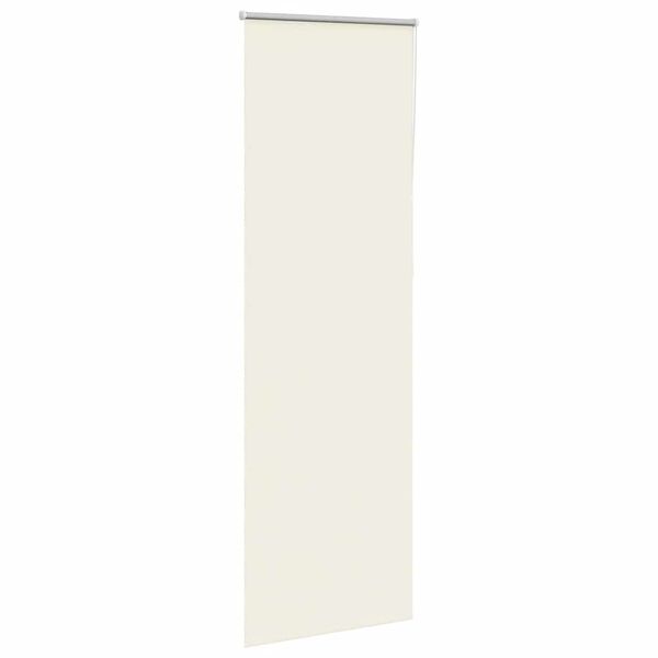 vidaXL Verdunkelungsrollo Cremewei&szlig; 85x230cm Stoffbreite 80,7 cm