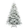 vidaXL K&uuml;nstlicher Weihnachtsbaum mit 300 LEDs Wei&szlig; 240 cm PE und PVC