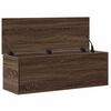 vidaXL Truhe Braun Eichen-Optik 102x35x35 cm Holzwerkstoff