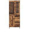 vidaXL Highboard mit Schubladen 2 pcs Altholz Holzwerkstoff