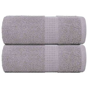 vidaXL Wascht&uuml;cher FROGN 2 Stk. Grau 30x30 cm 360 g/m&sup2;