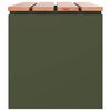 vidaXL Gartenbank Olive Gr&uuml;n 100 x 40 x 43 cm