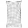 vidaXL Anh&auml;ngernetz mit Gummiseil Schwarz 6x3,5 m PP