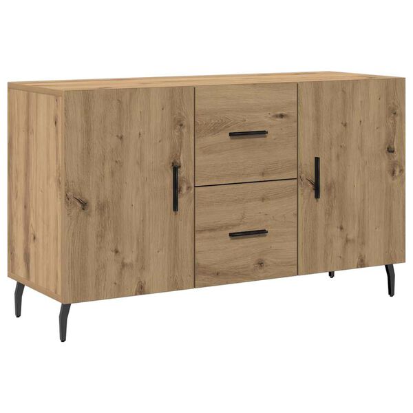 vidaXL Sideboard Artisan-Eiche 100x36x60 cm Holzwerkstoff