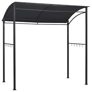 vidaXL BBQ-Pavillon 215x150x220 cm Anthrazit Stahl