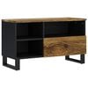 vidaXL TV-Schrank 80x33x46 cm Massivholz Mango & Holzwerkstoff