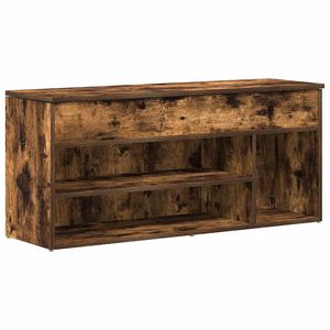 vidaXL Schuhbank R&auml;uchereiche 102x30,5x45 cm Holzwerkstoff