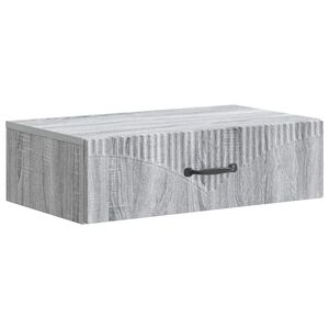 vidaXL Wandmontierter Beistelltisch 59 x 34,5 x 17 cm Holzwerkstoff