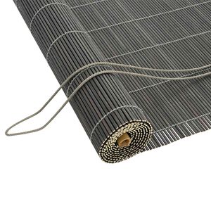 vidaXL Rollo Grau 110 x 220 cm Bambus