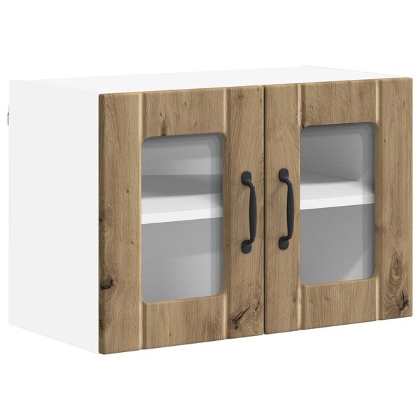 vidaXL K&uuml;chenschrank Artisan-Eiche 60 x 31 x 40 cm Holzwerkstoff