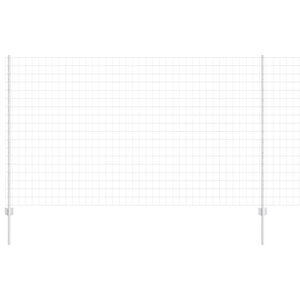vidaXL Geschwei&szlig;ter Drahtzaun 10 x 1,4 m (B x H) Feuerverzinkter Stahl