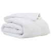 vidaXL Bettdecke 220 x 155 x 4 cm Keine Polyester Wei&szlig; Atmungsaktiv