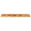 vidaXL Tischplatte 140x60x1,5 cm Rechteckig Raues Massivholz Mango