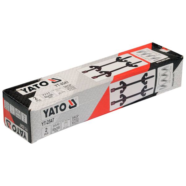 YATO 2 Stk. Federspanner 82x355 mm