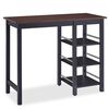 vidaXL Bar Set 3 St&uuml;ck MDF Schwarz