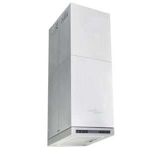 vidaXL Inselhaube mit LCD-Display Berührungssensor 756 m³/h LED