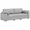 vidaXL Sofa 178cm Wolkengrau Stoff