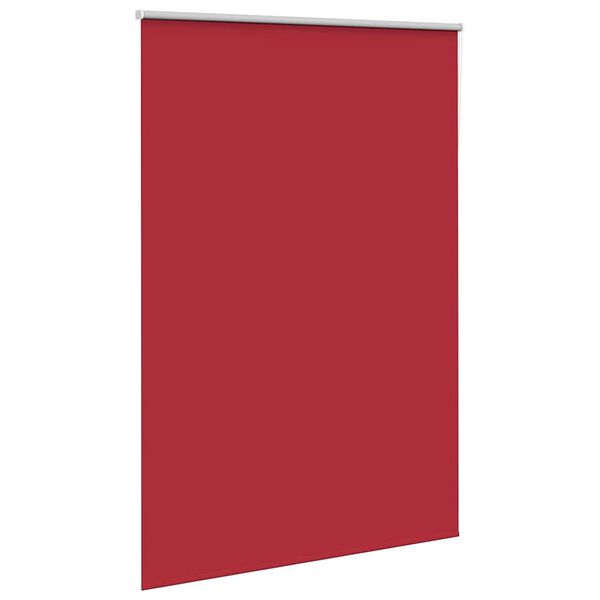 vidaXL Verdunkelungsrollo Rot 155x230cm Stoffbreite 151,6cm Polyester