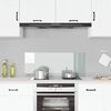 vidaXL Küchenrückwand Transparent 100×40 cm Hartglas