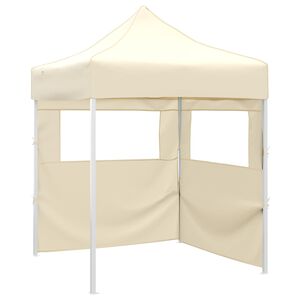 vidaXL Partyzelt 200 x 200 x 315 cm Creme Oxford-Stoff