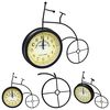 vidaXL Gartenuhr Wanduhr Fahrrad Vintage