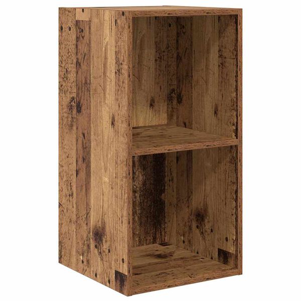 vidaXL TV-Schrankset Altholz 37 x 37 x 72 cm Holzwerkstoff