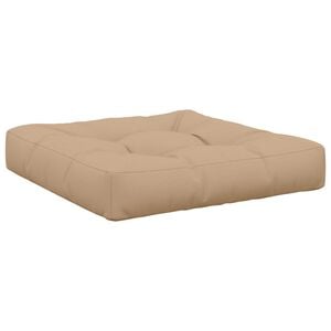 vidaXL 1-teiliges Sitzkissen VIANEN 100 % Polyester Sand