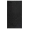 vidaXL Teppich Shaggy Hochflor Schwarz 80x150 cm