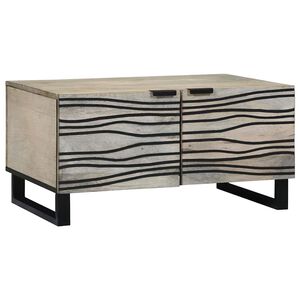vidaXL Couchtisch Wei&szlig; 80 x 50 x 40 cm Holzwerkstoff