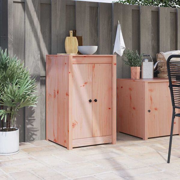 vidaXL Küchentür Braun 50 x 9 x 82 cm Massives Douglasienholz