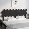 vidaXL Bett-Kopfteil Schwarz 178x3x80,5 cm Massivholz Kiefer