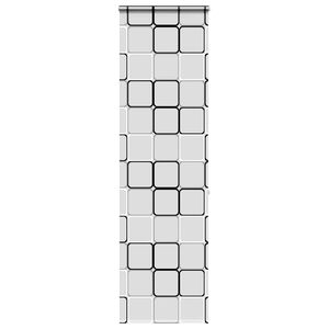 vidaXL Duschrollo mit Kassette 60x240 cm Stoffbreite 56 cm