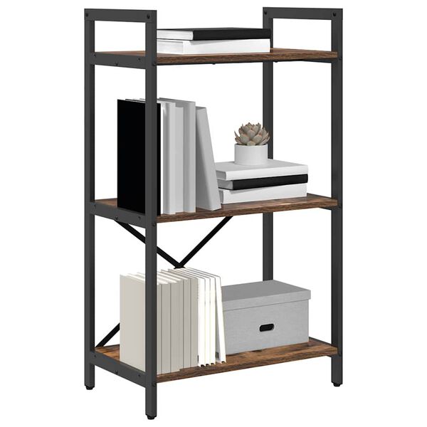 vidaXL B&uuml;cherregal Ger&auml;ucherte Eiche 56 x 34 x 96 cm Holzwerkstoff