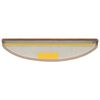vidaXL Stufenmatten 15 Stk. 56x17x3 cm Hellbraun Halbrund