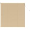 vidaXL Venezianische Jalousie Hellbraun mit Muster 150 x 130 cm 25 mm