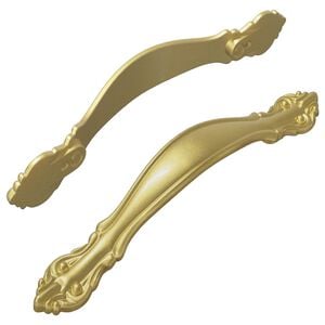 vidaXL Griff 2 Stk. Gold 143 x 19,2 x 20 mm Zinklegierung