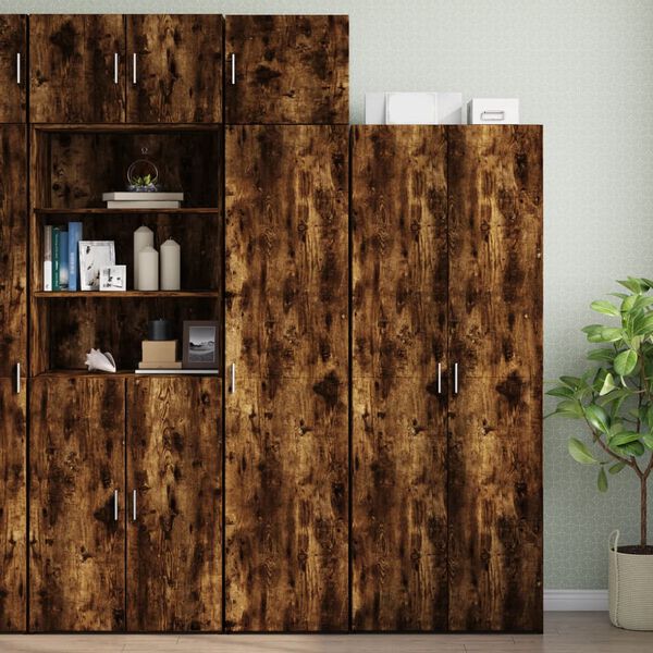 vidaXL Wandschrank R&auml;uchereiche 45x42,5x40 cm Holzwerkstoff