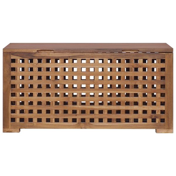 vidaXL Box f&uuml;r Seil 80x40x40 cm Teak Massivholz