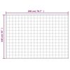 vidaXL Gewichtsdecke Blau 140x200 cm 10 kg Stoff