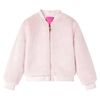 vidaXL Kinderjacke Kunstpelz Zartrosa 116