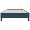 vidaXL Boxspringbett ohne Matratze Dunkelblau 90x210 cm Samt